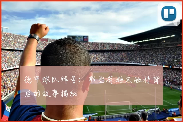 德甲球队绰号:那些有趣又独特背后的故事揭秘